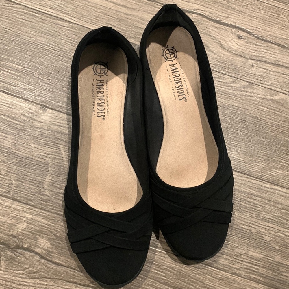 Harborsides Black Flats